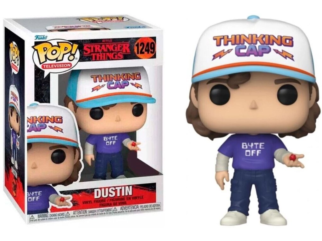 Funko POP! 1249 TV: Stranger Things - Dustin Exclusive