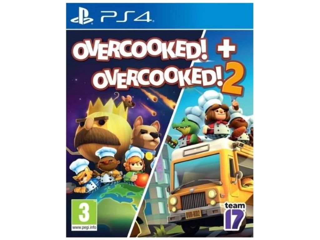PS4 Overcooked! + Overcooked! 2 Double Pack