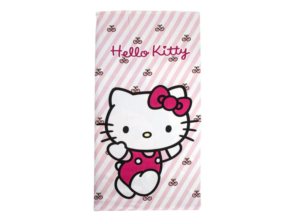 Plážová osuška Hello Kitty 70 x 140 cm