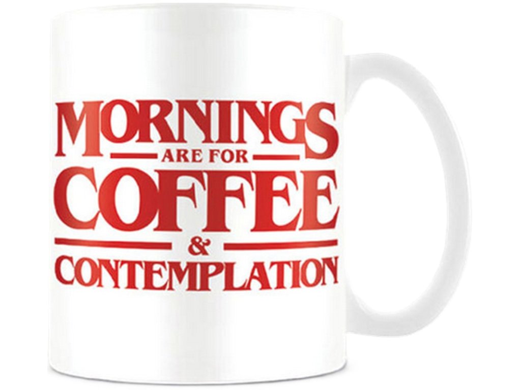 Hrnek Stranger Things - Coffee and Contemplation