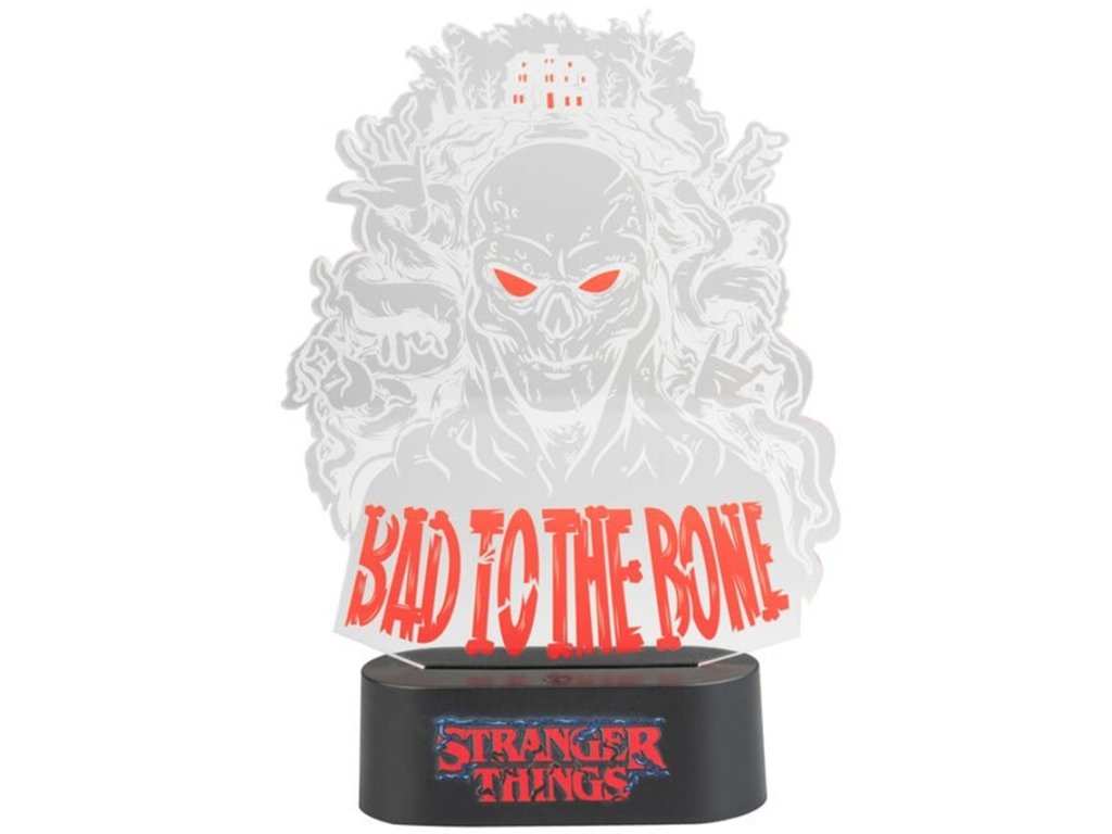 Lampička Stranger Things - Bad To the Bone