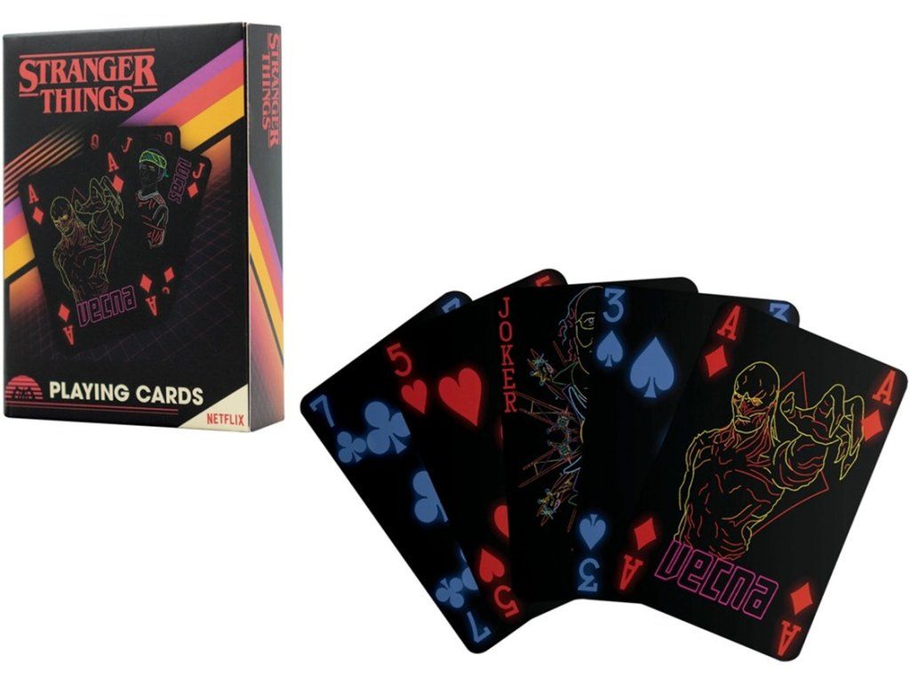 Hrací karty Stranger Things