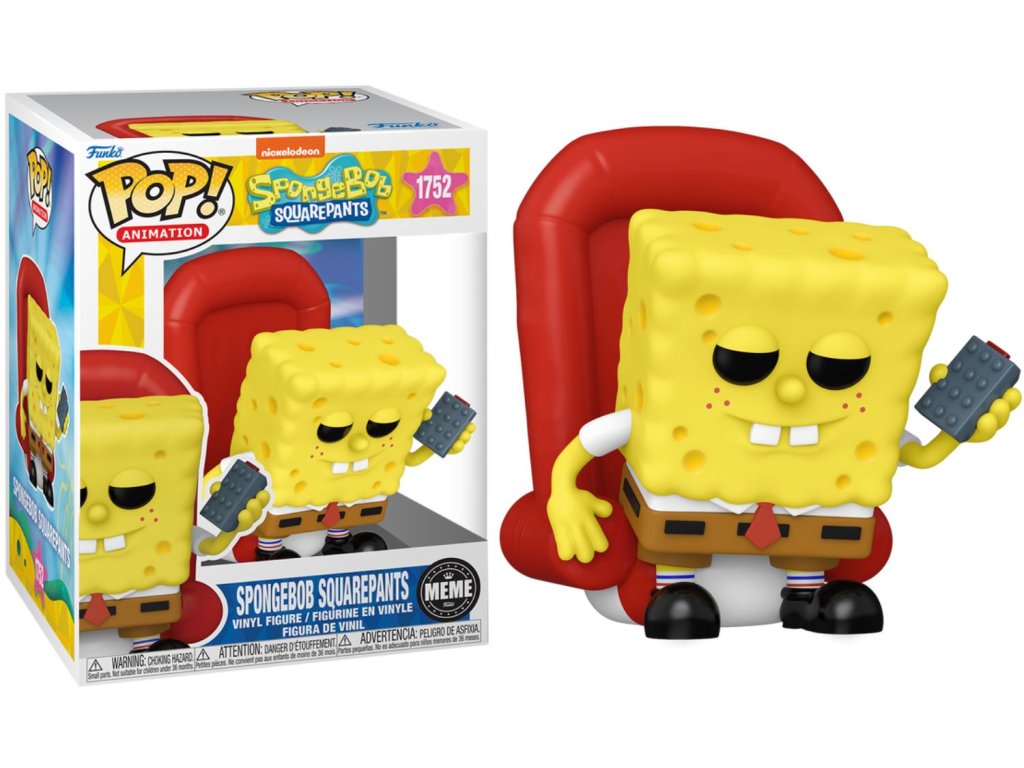 Funko POP! 1752 Animation: Spongebob Squarepants - Spongebob Squarepants