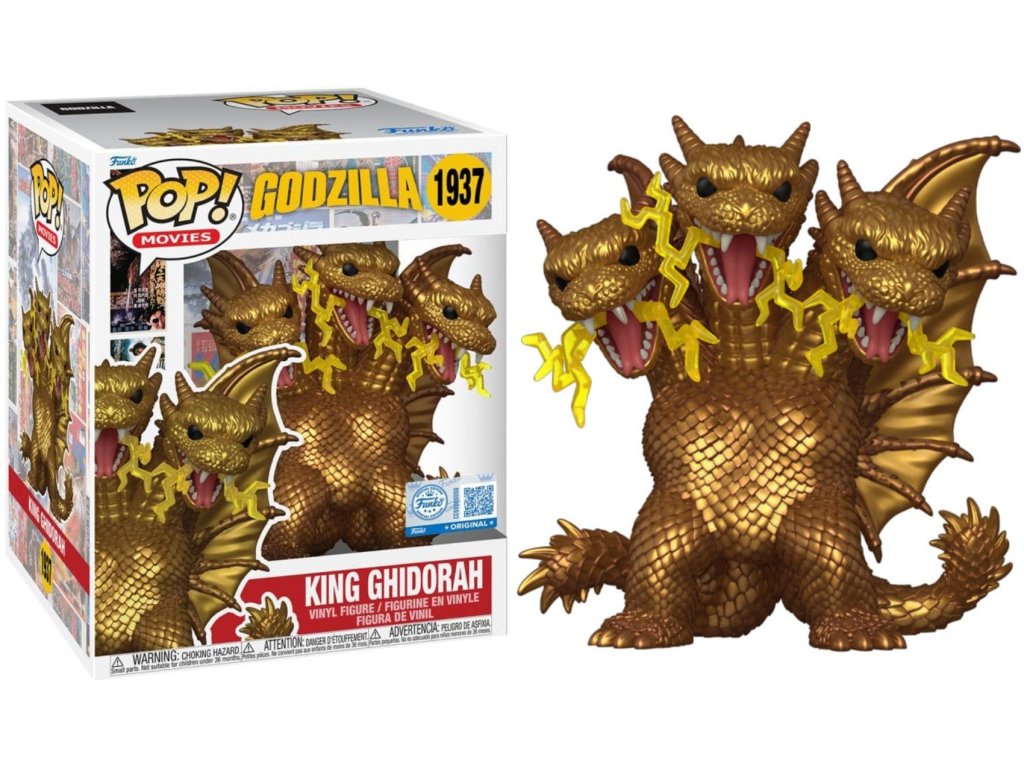Funko POP! 1937 Movies: Godzilla - King Ghidorah Special Edition