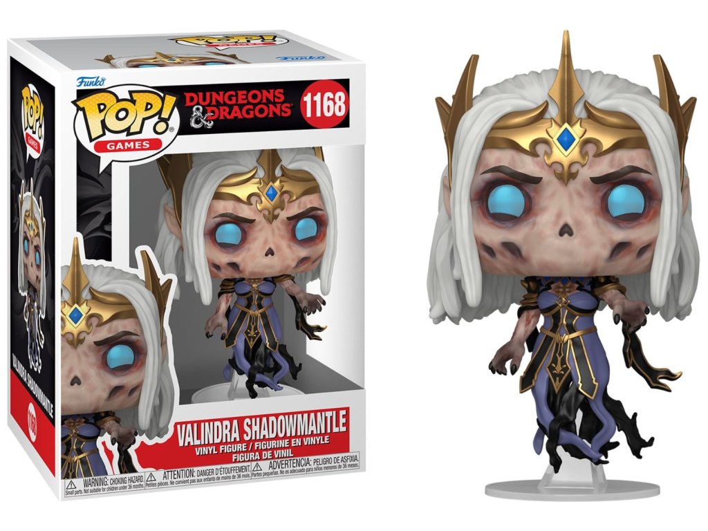 Funko POP! 1168 Games: Dungeons & Dragons - Valindra Shadowmantle