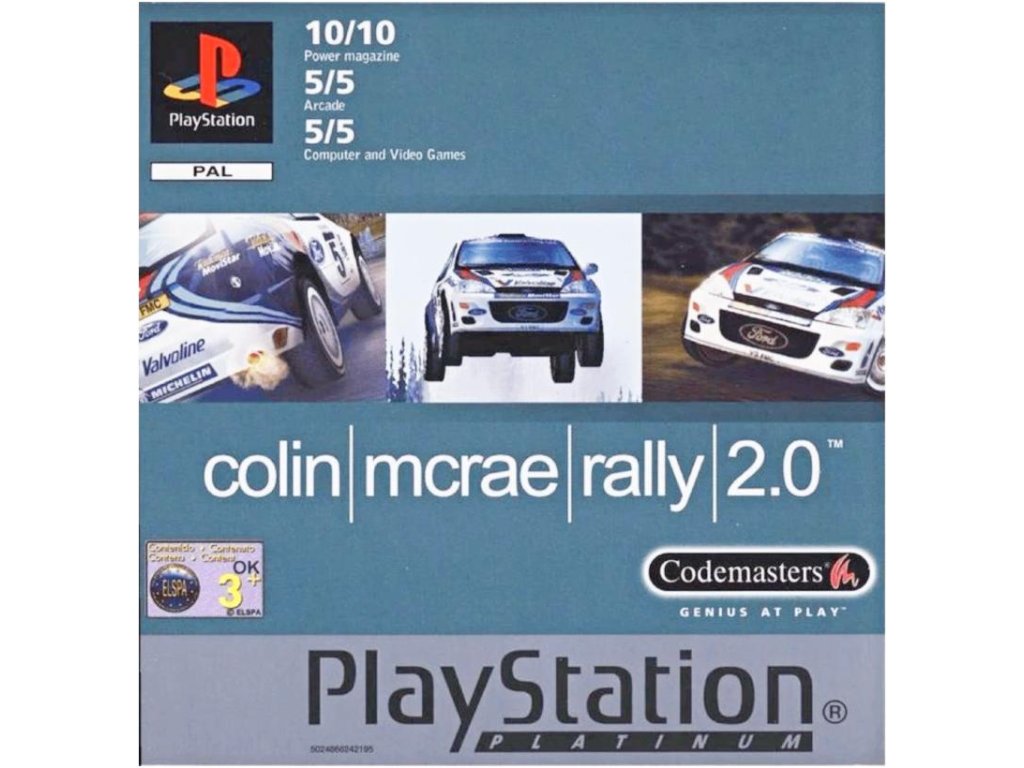 PS1 Colin McRae Rally 2.0