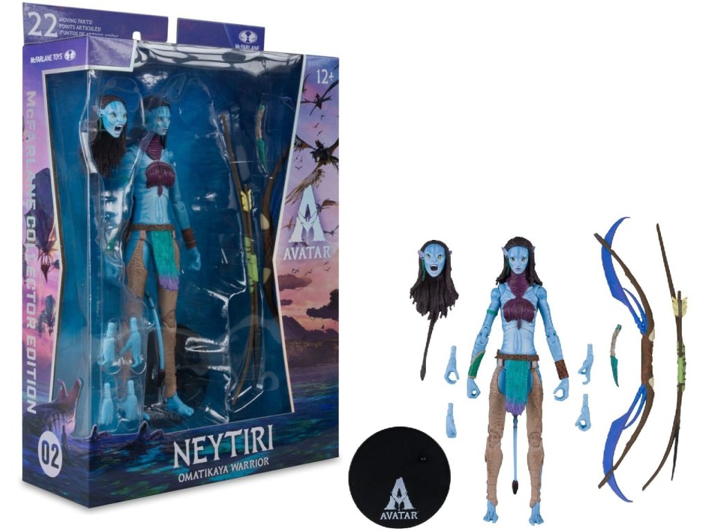 Akční figurka Avatar: Fire and Ash - Neytiri (Omatikaya Warrior) 18 cm