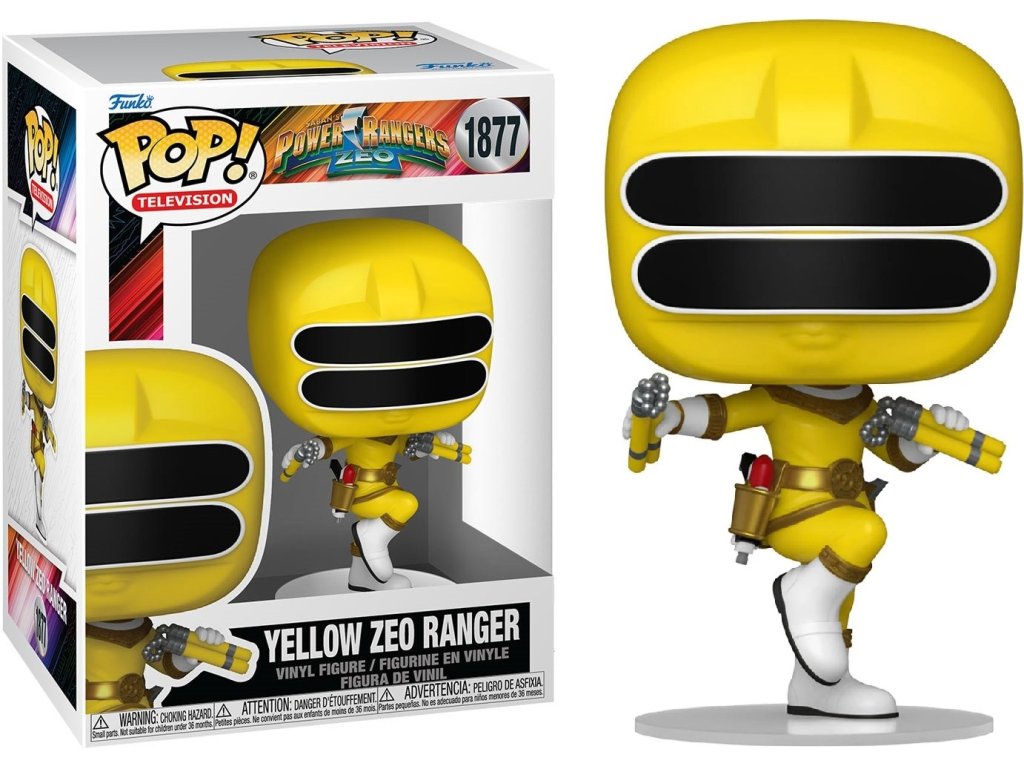 Funko POP! 1877 TV: Power Rangers Zeo - Yellow Zeo Ranger