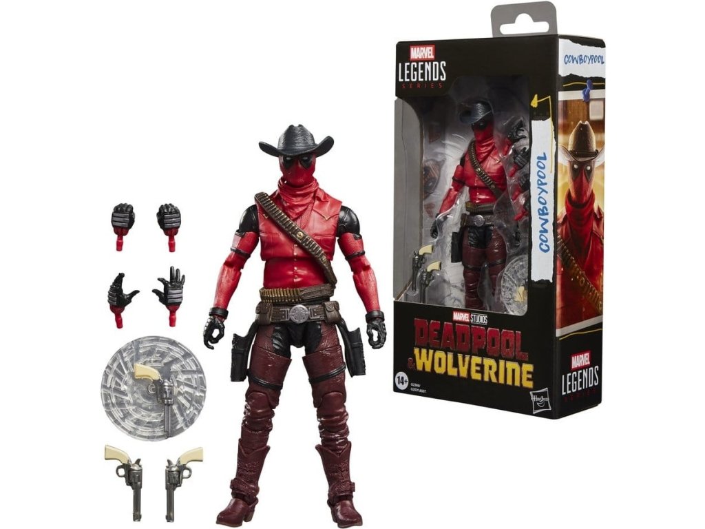 Akční figurka Marvel Legends: Deadpool & Wolverine - Cowboypool 15 cm