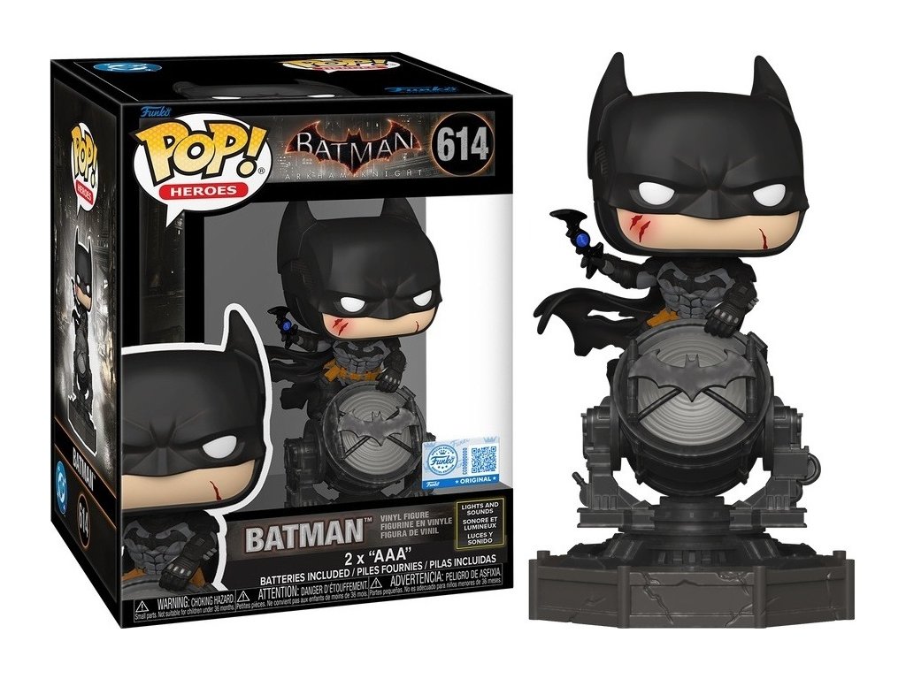 Funko POP! 614 Heroes: Batman - Batman Special Edition (Lights And Sounds)