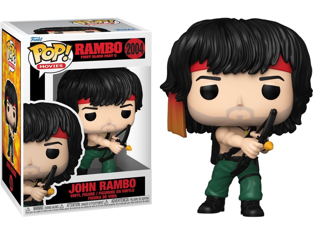 Funko POP! 2004 Movies: Rambo: First Blood Part II - John Rambo