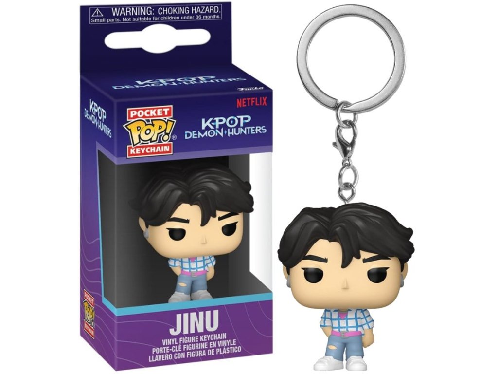 Funko Pocket POP! Klíčenka K-POP Demon Hunters - Jinu