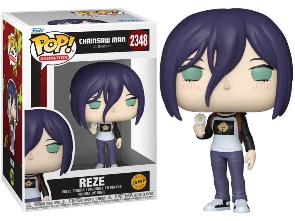 Funko POP! 2348 Animation: Chainsaw Man The Movie Reze Arc - Reze Limited Chase Edition