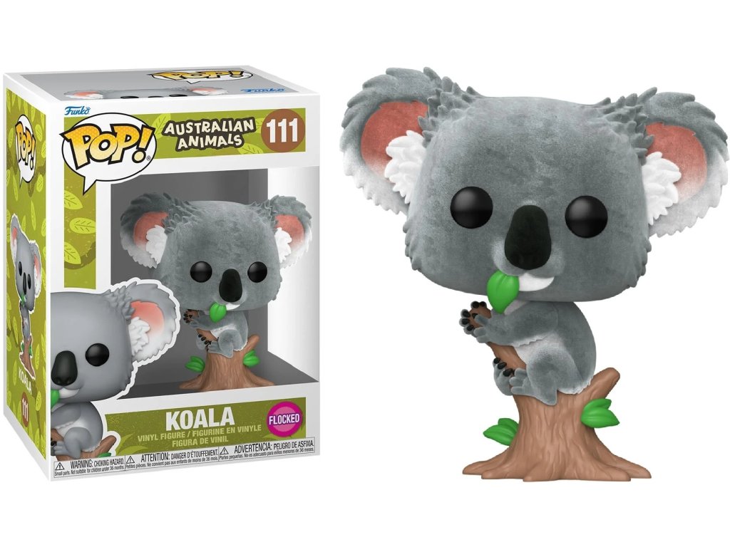 Funko POP! 111 Australian Animals - Koala Flocked