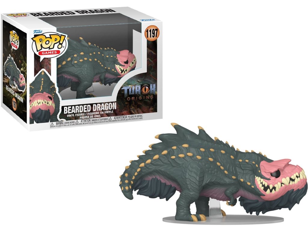 Funko POP! 1197 Games: Turok Origins - Bearded Dragon