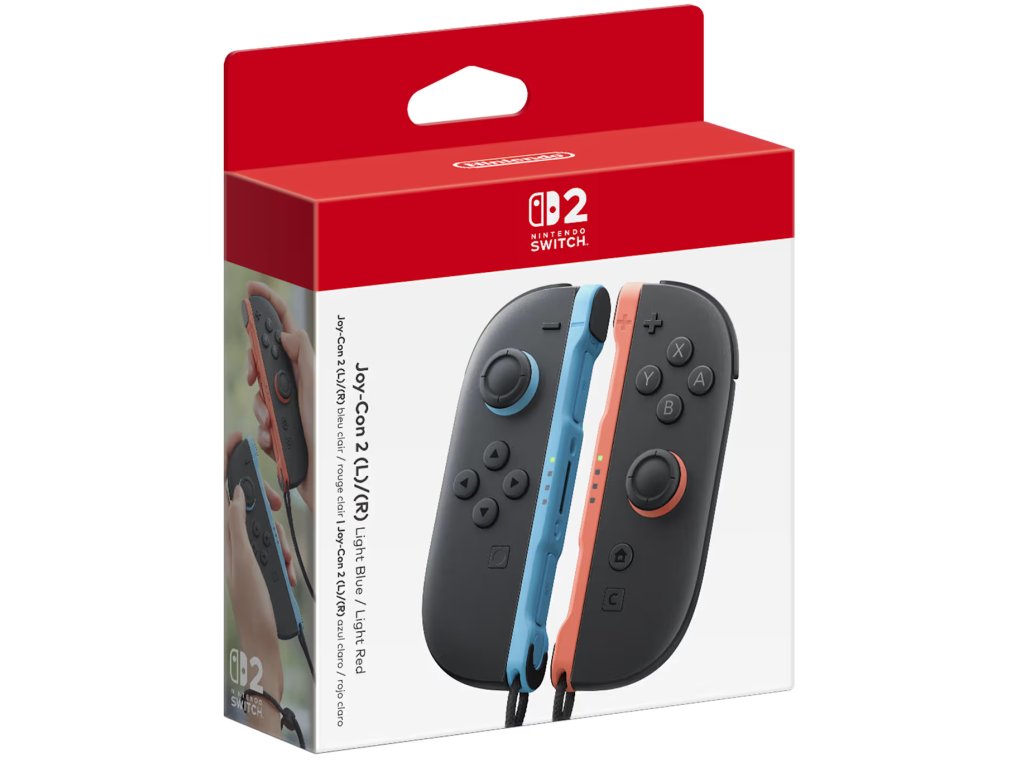 Nintendo Switch 2 Joy-Con 2 Pair Light Blue/Light Red