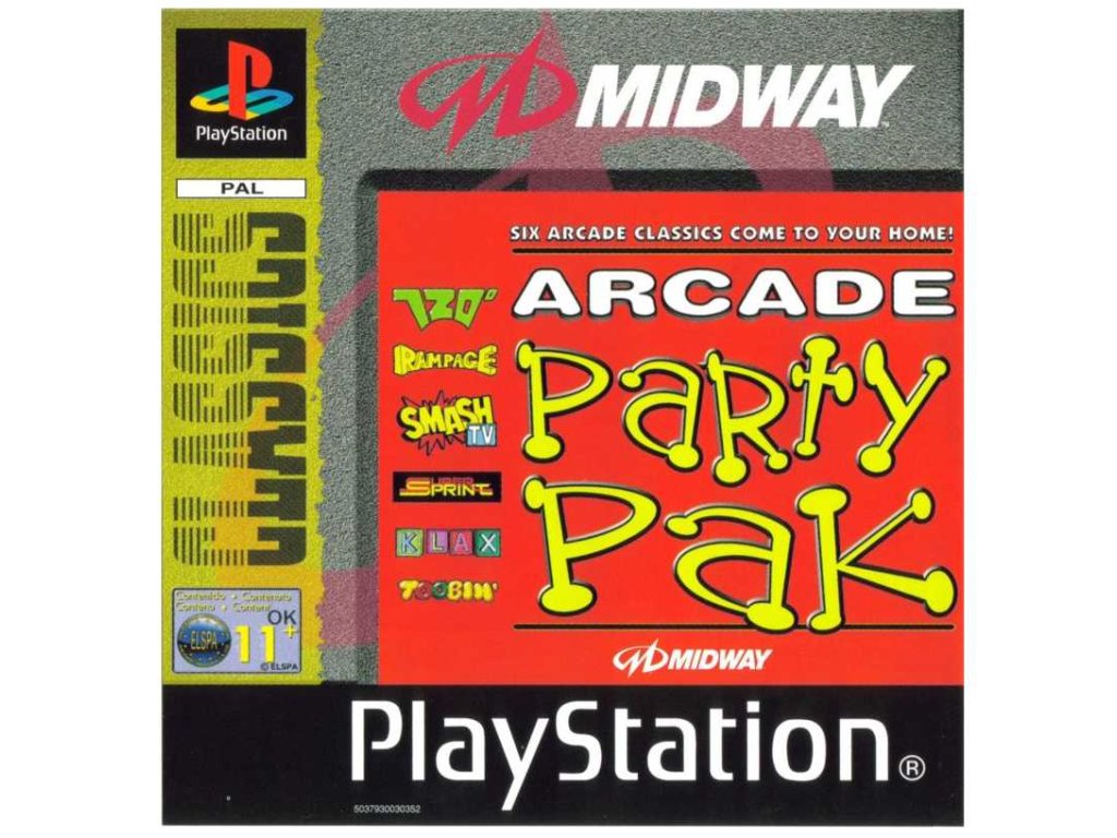 PS1 Arcade Party Pak