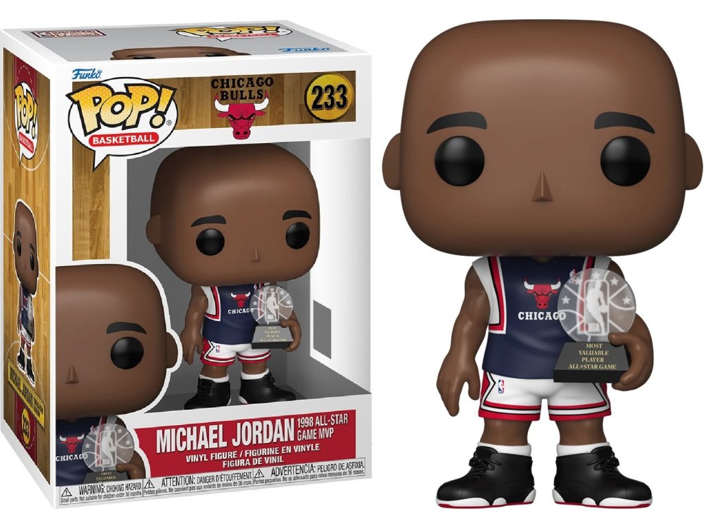 Funko POP! 233 Basketball: Chicago Bulls - Michael Jordan 1998 All-Star Game MVP