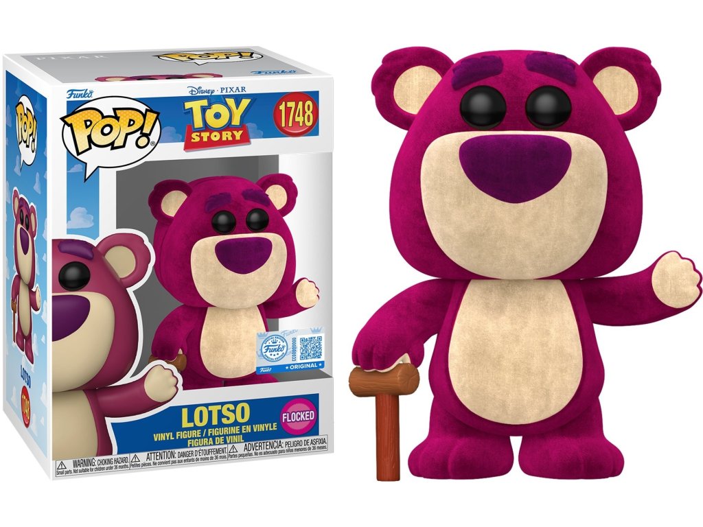 Funko POP! 1748 Disney Toy Story - Lotso Flocked Special Edition