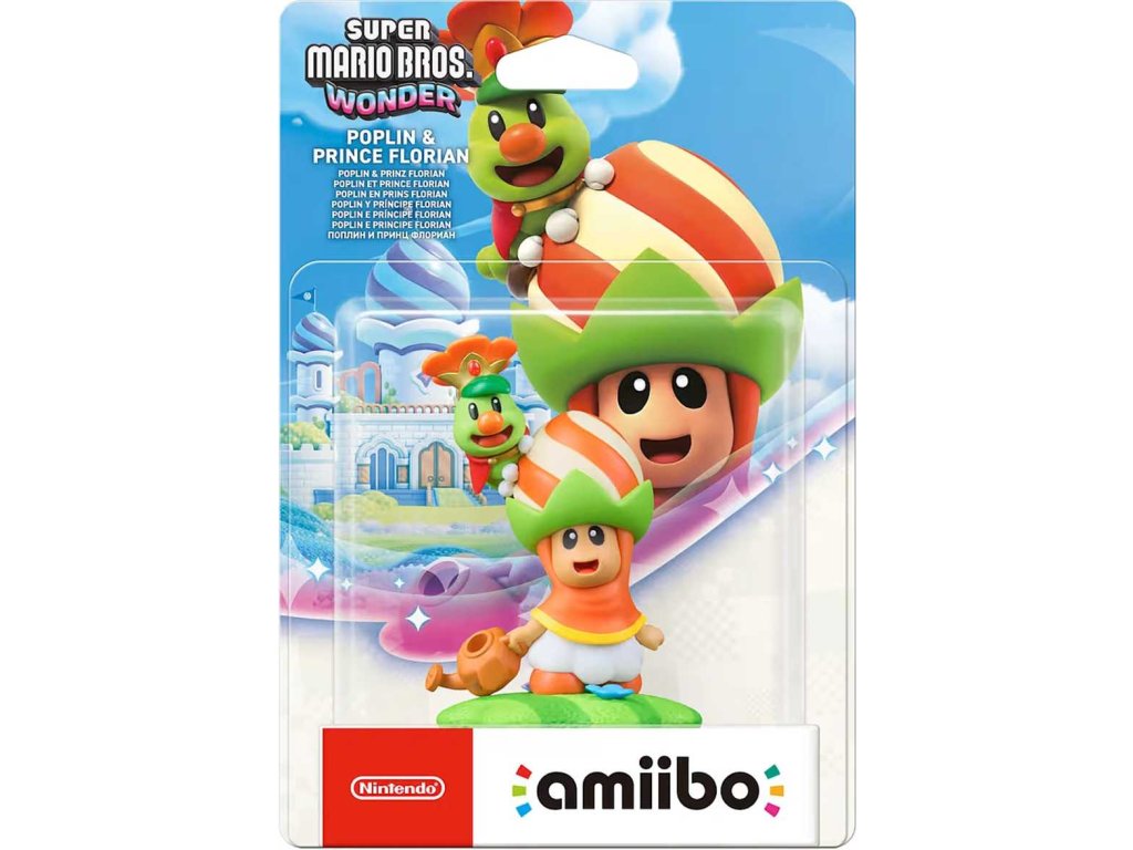 Figurka amiibo Super Mario - Poplin & Prince Florian