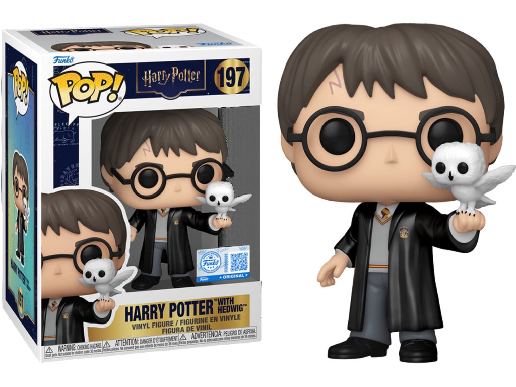 Funko POP! 197 Harry Potter - Harry With Hedwig Special Edition