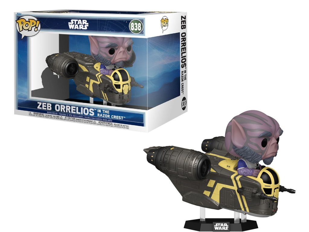 Funko POP! 838 Star Wars - Zeb Orrelios In The Razor Crest