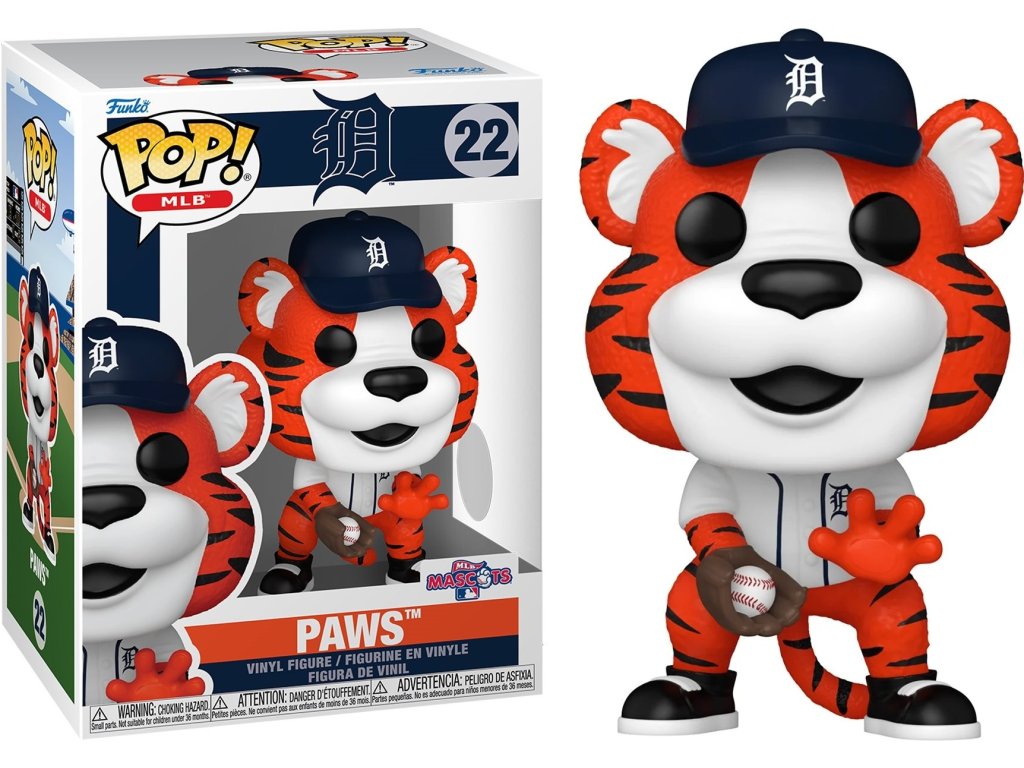 Funko POP! 22 MLB: Detroit Tigers - Paws