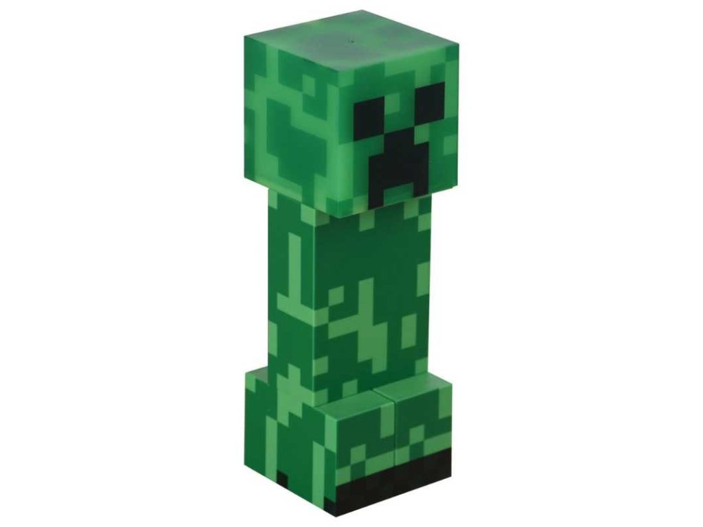 Lampička Minecraft - Creeper Torch