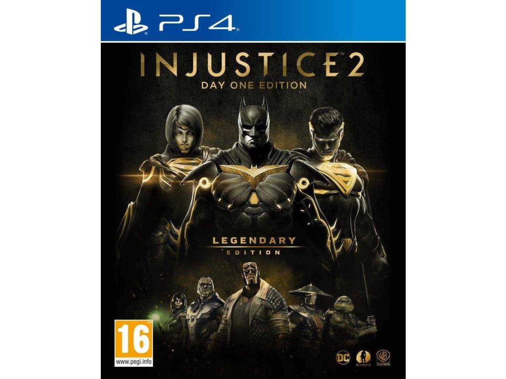 PS4 Injustice 2 Legendary Steelbook Edition