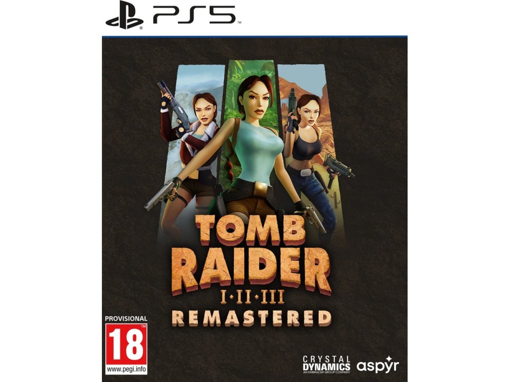 PS5 Tomb Raider I-III Remastered CZ