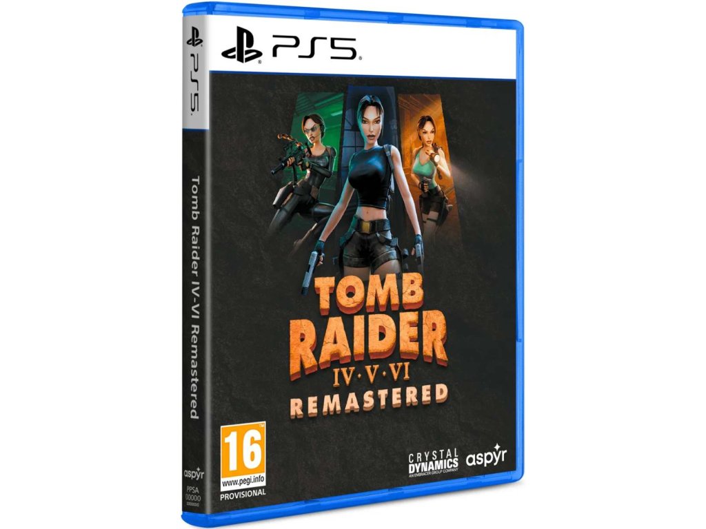 PS5 Tomb Raider IV-VI Remastered Starring Lara Croft