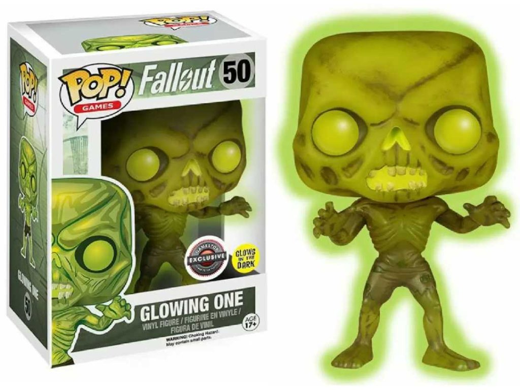 Funko POP! 50 Games: Fallout - Glowing One GITD Exclusive