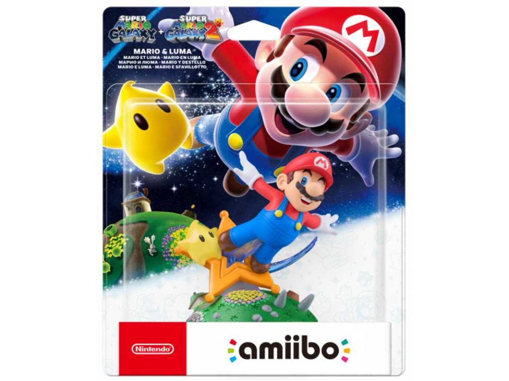 Figurka amiibo Super Mario Galaxy - Mario & Luma
