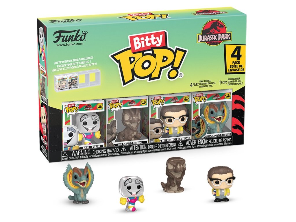 Funko Bitty POP! 4-Pack Jurassic Park - Mr. DNA