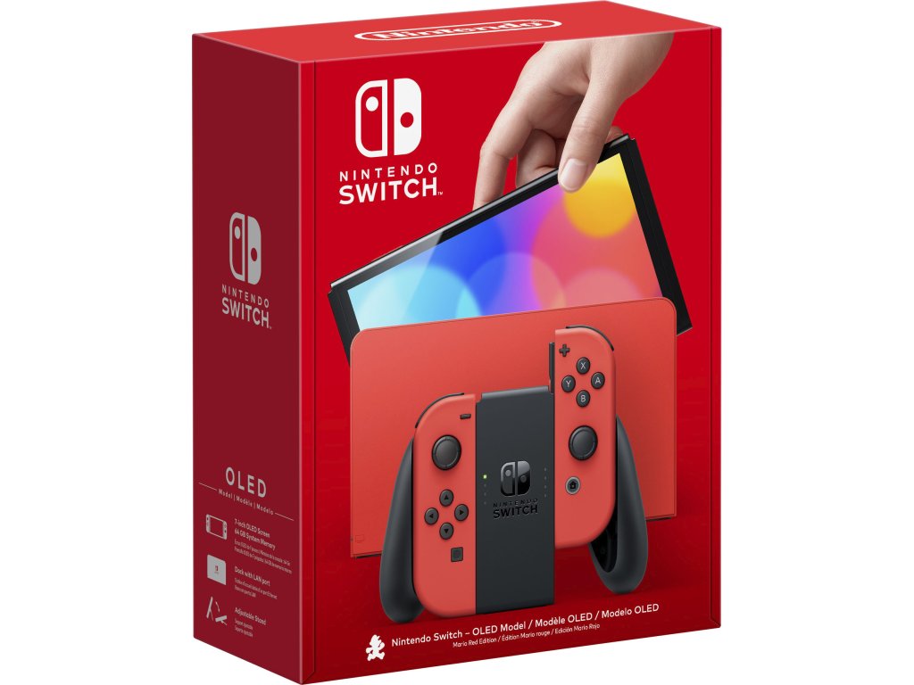 Nintendo Switch OLED Mario Red Edition