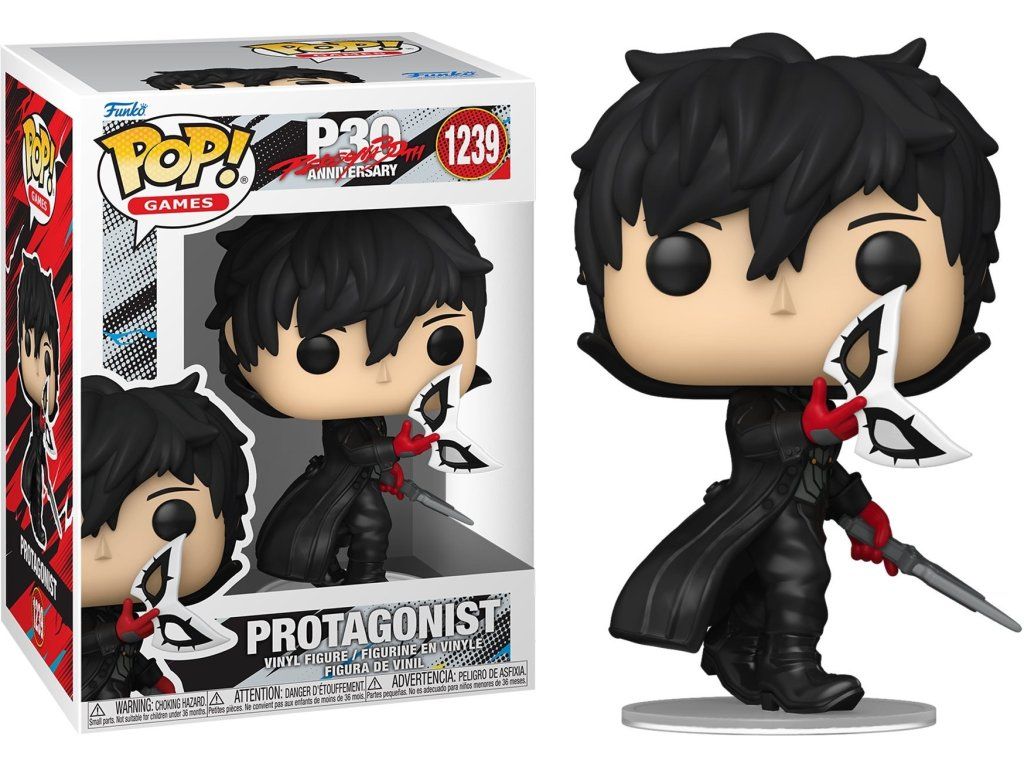 Funko POP! 1239 Games: Persona 30th Anniversary - Protagonist