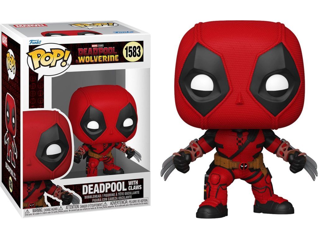 Funko POP! 1583 Deadpool & Wolverine - Deadpool With Claws