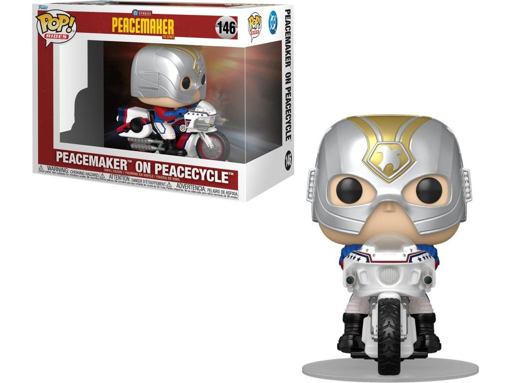 Funko POP! 146 Rides: Peacemaker - Peacemaker On Peacecycle