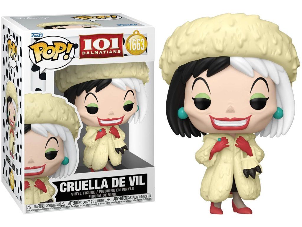 Funko POP! 1663 101 Dalmatians - Cruella De Vil