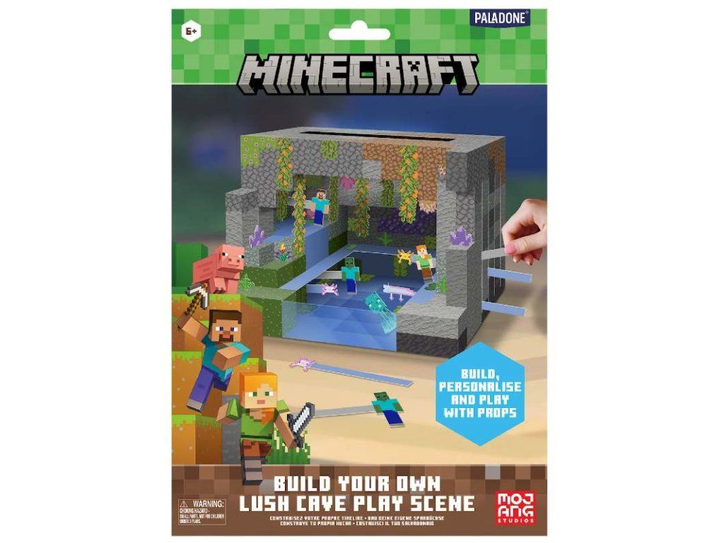 stavebnice13D stavebnice Minecraft - Lush Cave