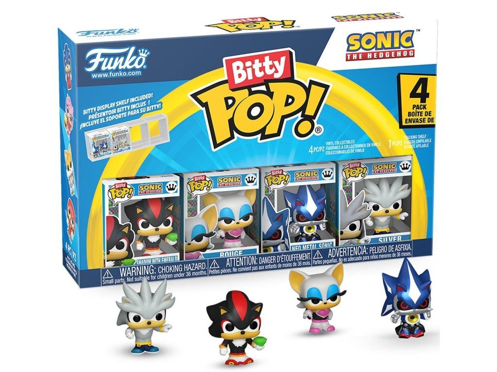 Funko Bitty POP! 4-Pack Sonic The Hedgehog - Shadow