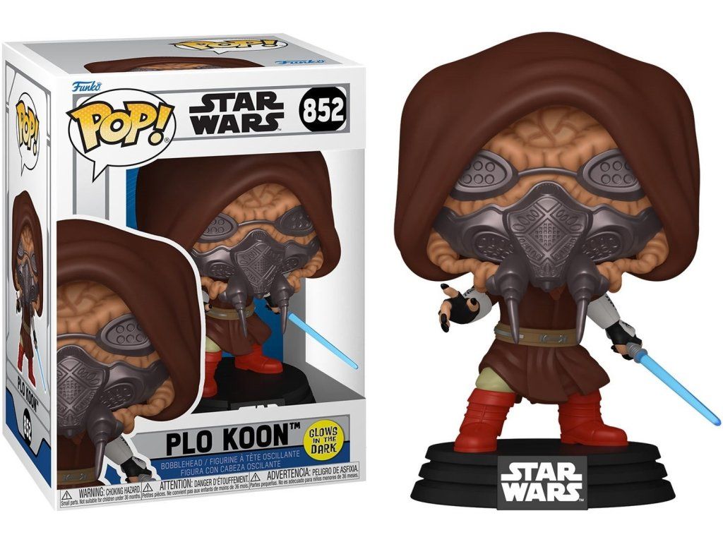 Funko POP! 852 Star Wars - Plo Koon GITD