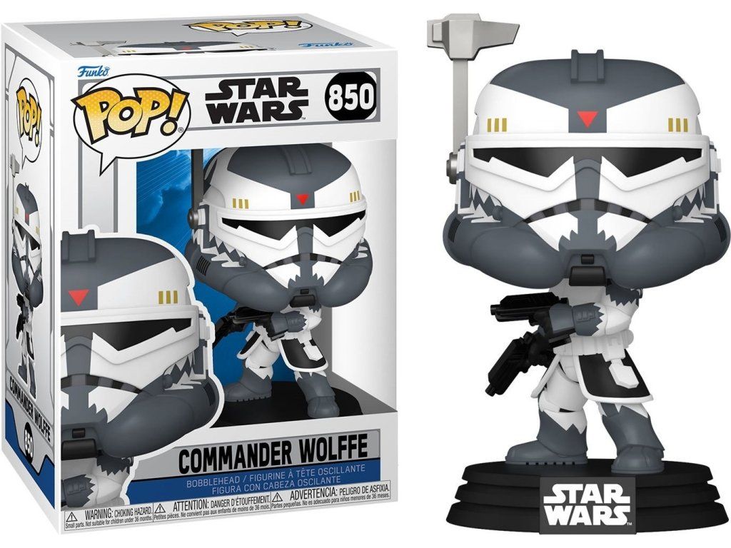Funko POP! 850 Star Wars - Commander Wolffe