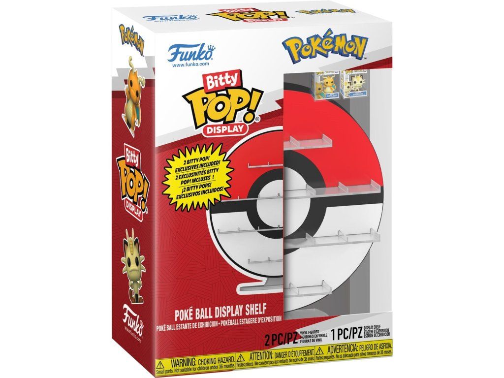 Funko Bitty POP! Display: Pokémon - Poké Ball