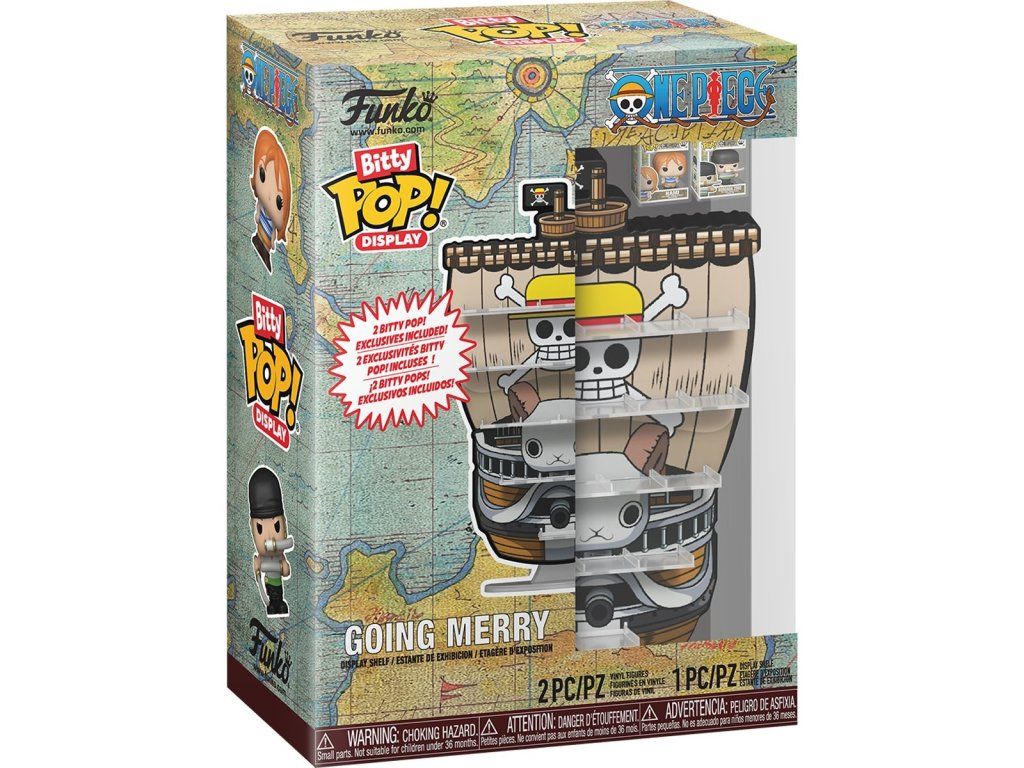 Funko Bitty POP! Display: One Piece - Going Merry