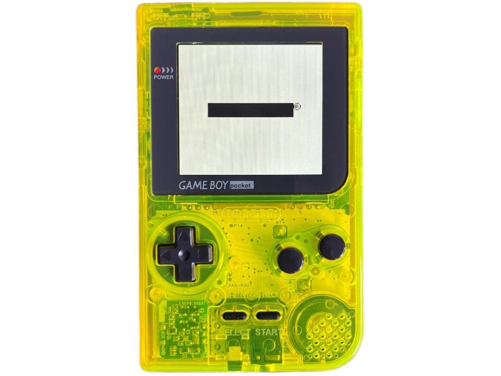 Nintendo GameBoy Pocket - Transparent Yellow