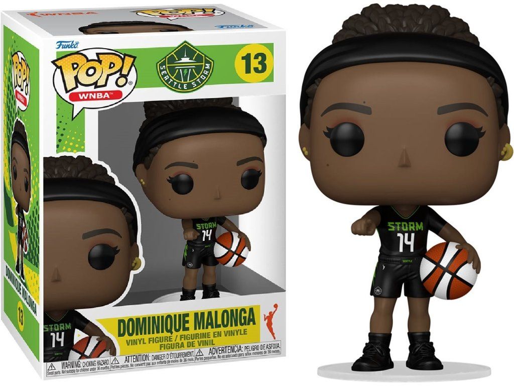 Funko POP! 13 WNBA: Seattle Storm - Dominique Malonga