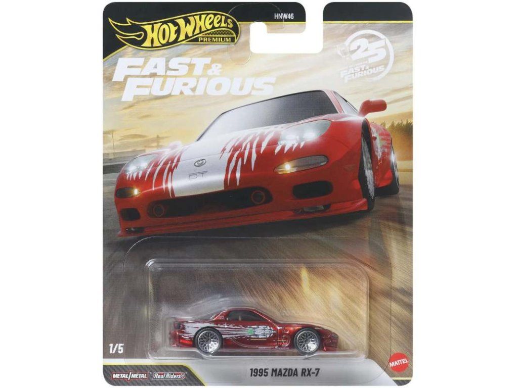 Hot Wheels Premium Fast & Furious - 1995 Mazda RX-7