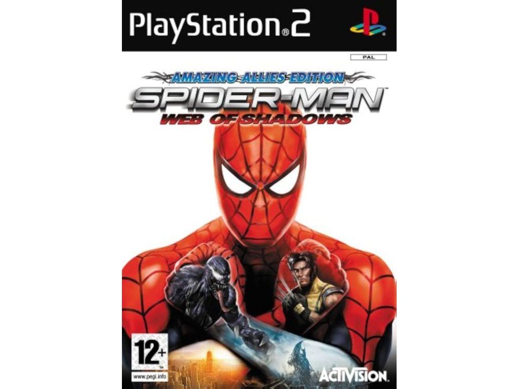PS2 Spider-Man: Web of Shadows