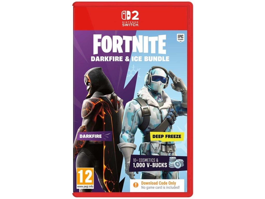 Nintendo Switch 2 Fortnite: Darkfire & Ice Bundle